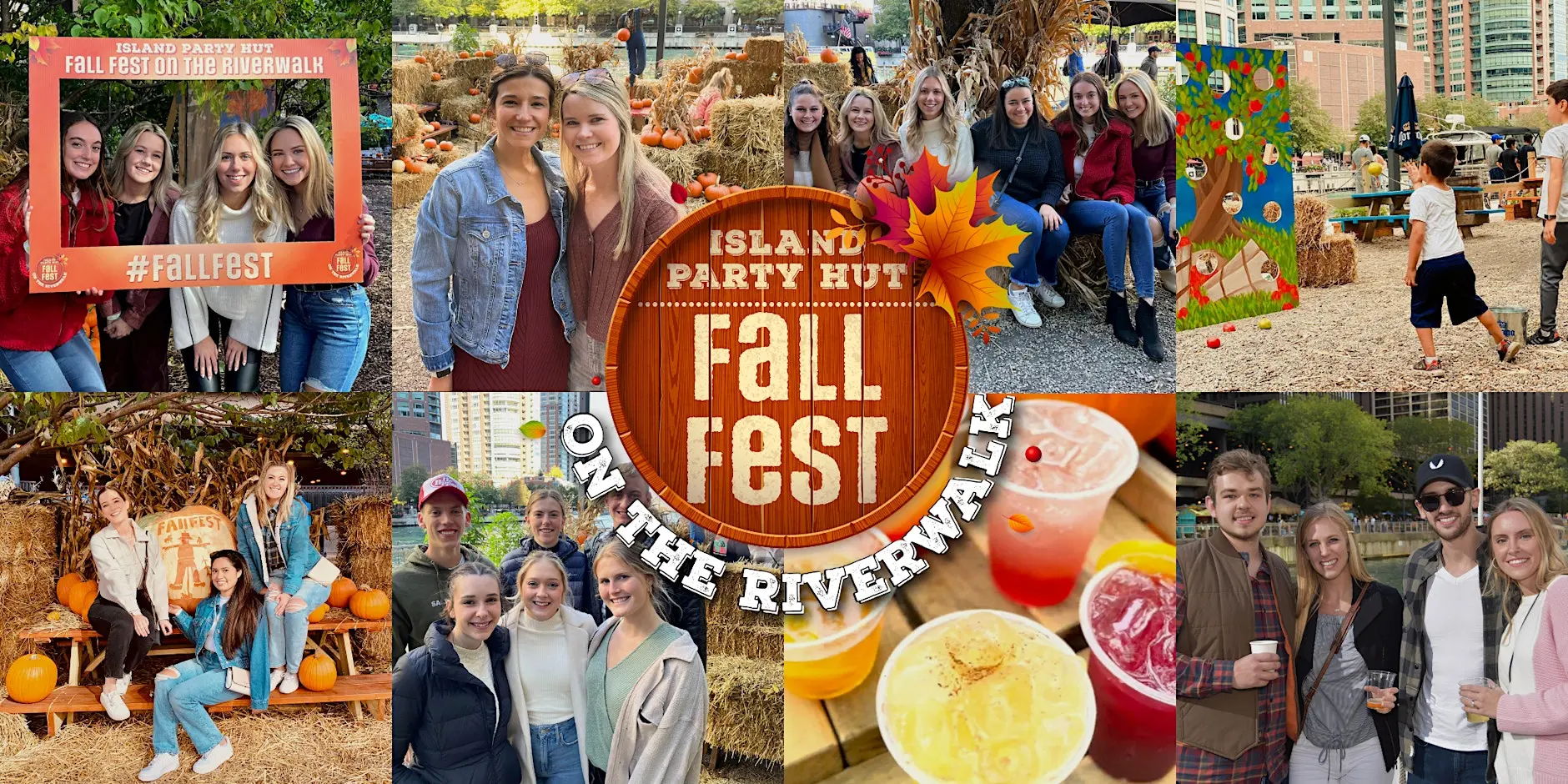 IPH's Fall Fest on The Riverwalk w/ Hayrides on the River & More in Chicago promotional image