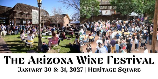 The Arizona Wine Festival @ Heritage Square promotional image