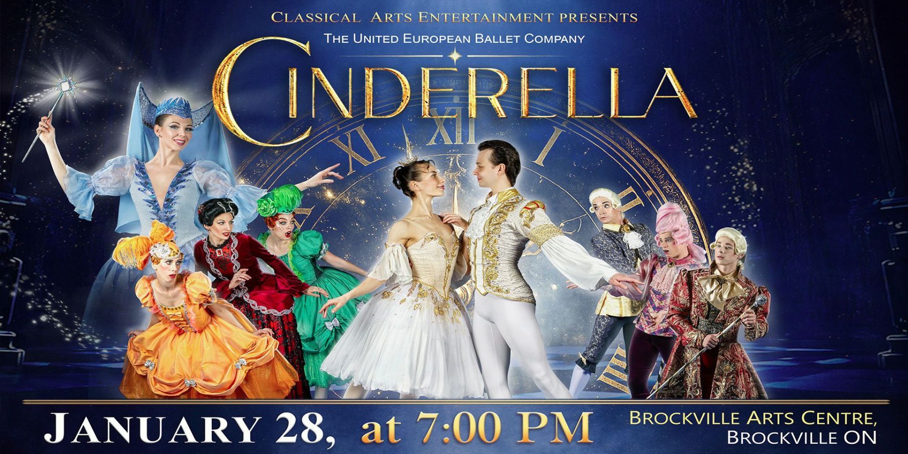 CINDERELLA by The United European Ballet Company - Brockville promotional image