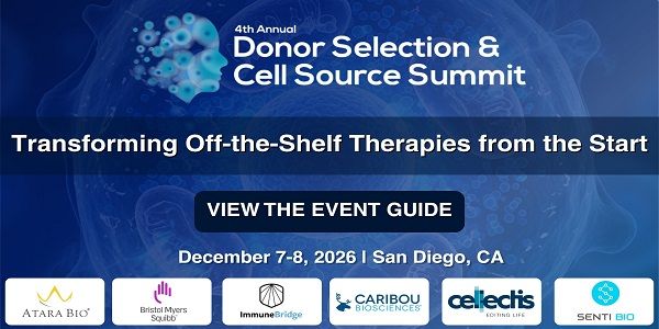 4th Donor Selection and Cell Source Summit promotional image