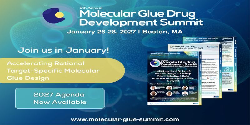 5th Molecular Glue Drug Development Summit | Boston, MA | January 26-28, 2027 promotional image