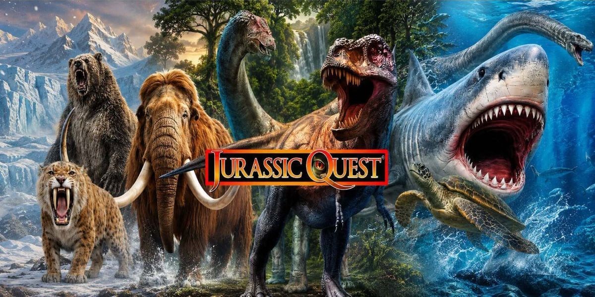 Jurassic Quest Daytona Beach, FL September 2026 promotional image