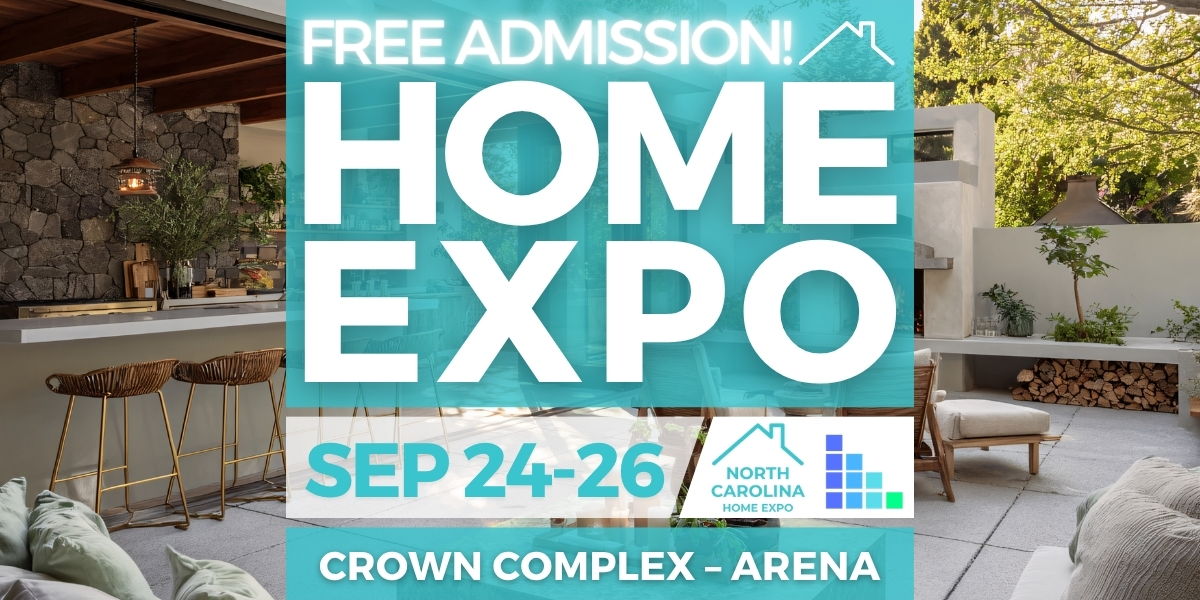 FREE North Carolina Home Expo, September 2027 promotional image