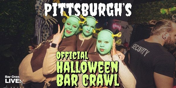 Pittsburgh Official Halloween Bar Crawl 2026 Bar Crawl LIVE! promotional image