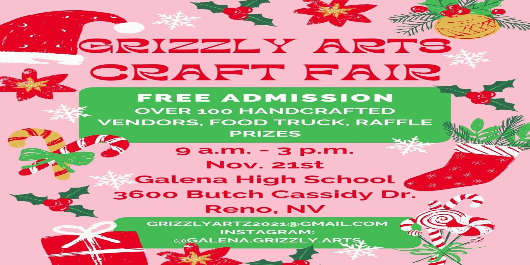 Galena High Arts and Crafts Fair promotional image