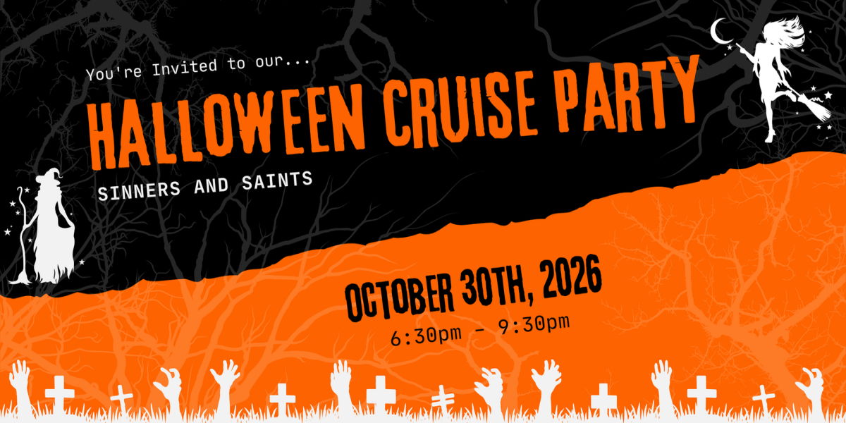 Sinners and Saints Haunted Halloween Party Cruise promotional image