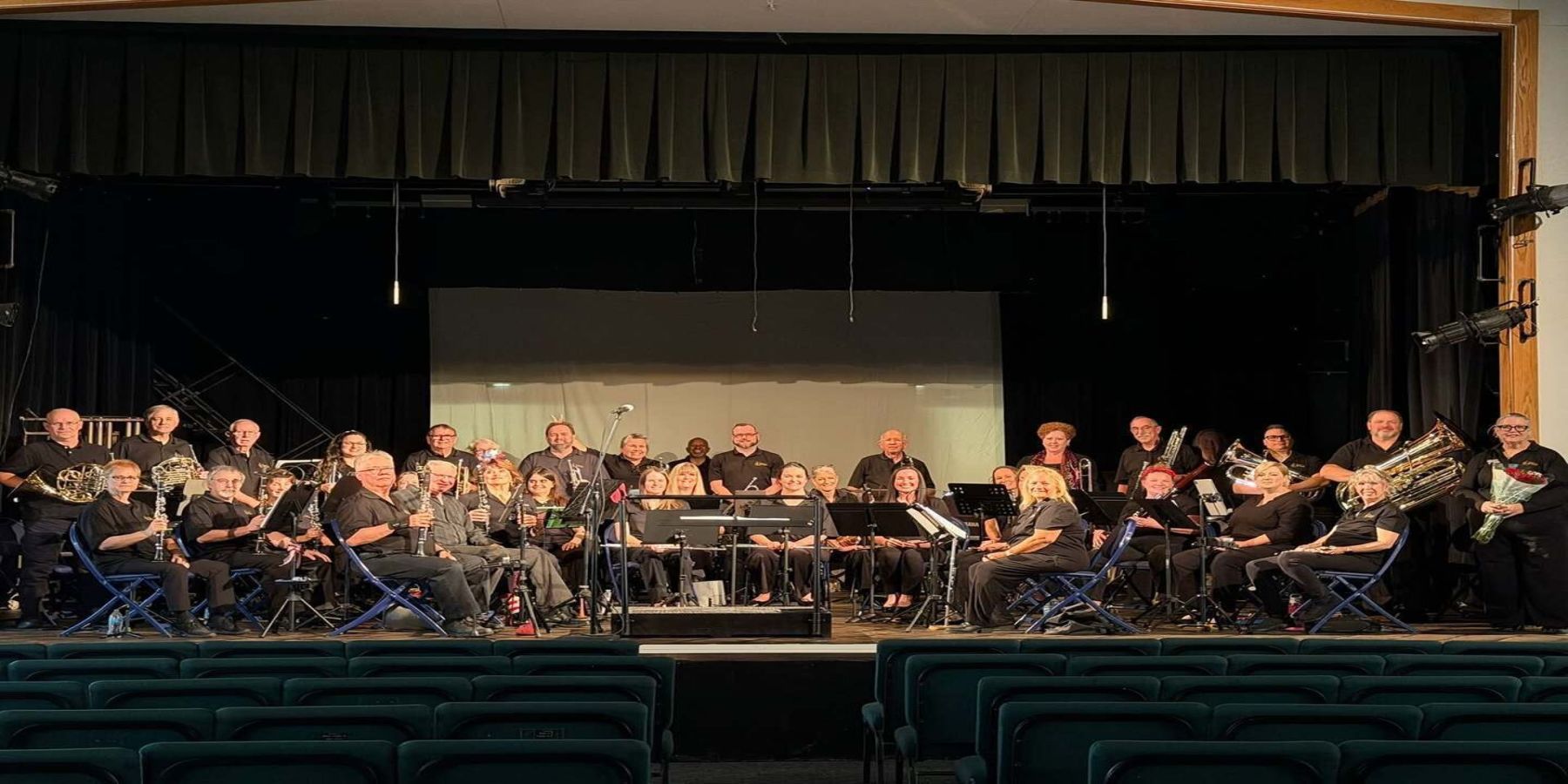 The Carrollwood Winds present "Roots and Rhythms" promotional image
