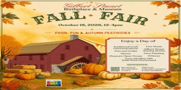 FALL FAIR at the Gilbert Stuart Birthplace and Museum promotional image