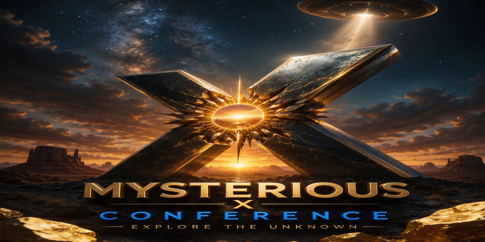 Mysterious X 2026 - UFO/UAP, Bigfoot, Lost Treasure, Paranormal and The Unexplained promotional image