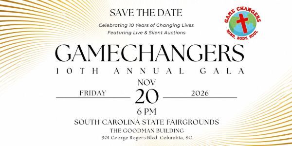 10th Annual GameChangers Gala promotional image