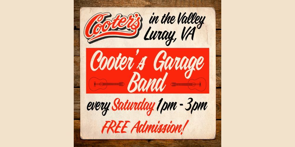 Cooter's Garage Band - LIVE promotional image