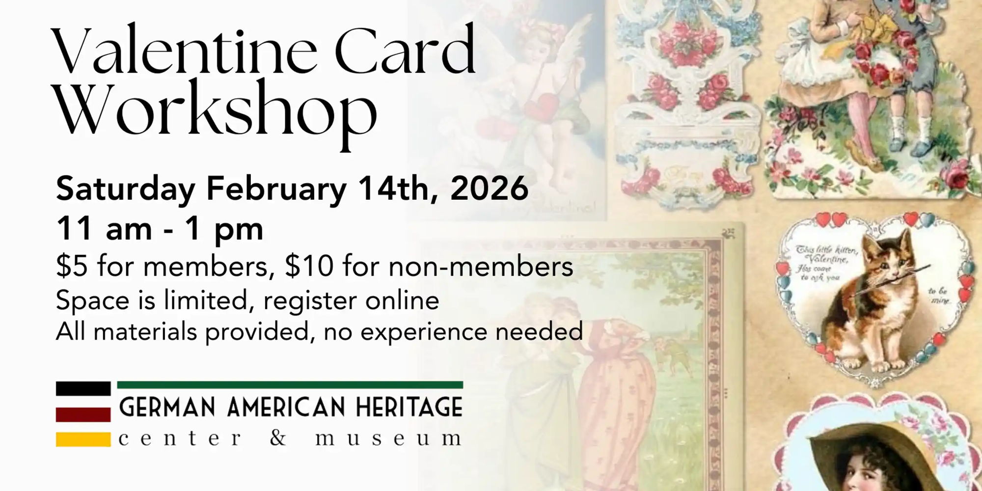 Valentine Card Workshop promotional image