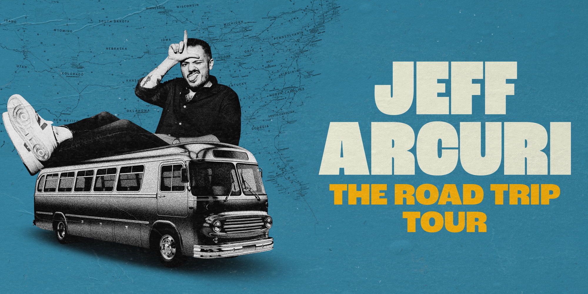 Jeff Arcuri: The Road Trip Tour promotional image