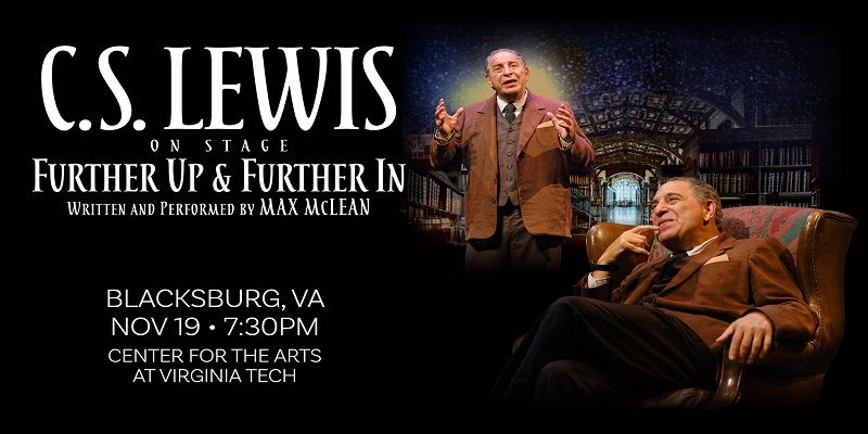 C.S. Lewis On Stage: Further Up and Further In promotional image