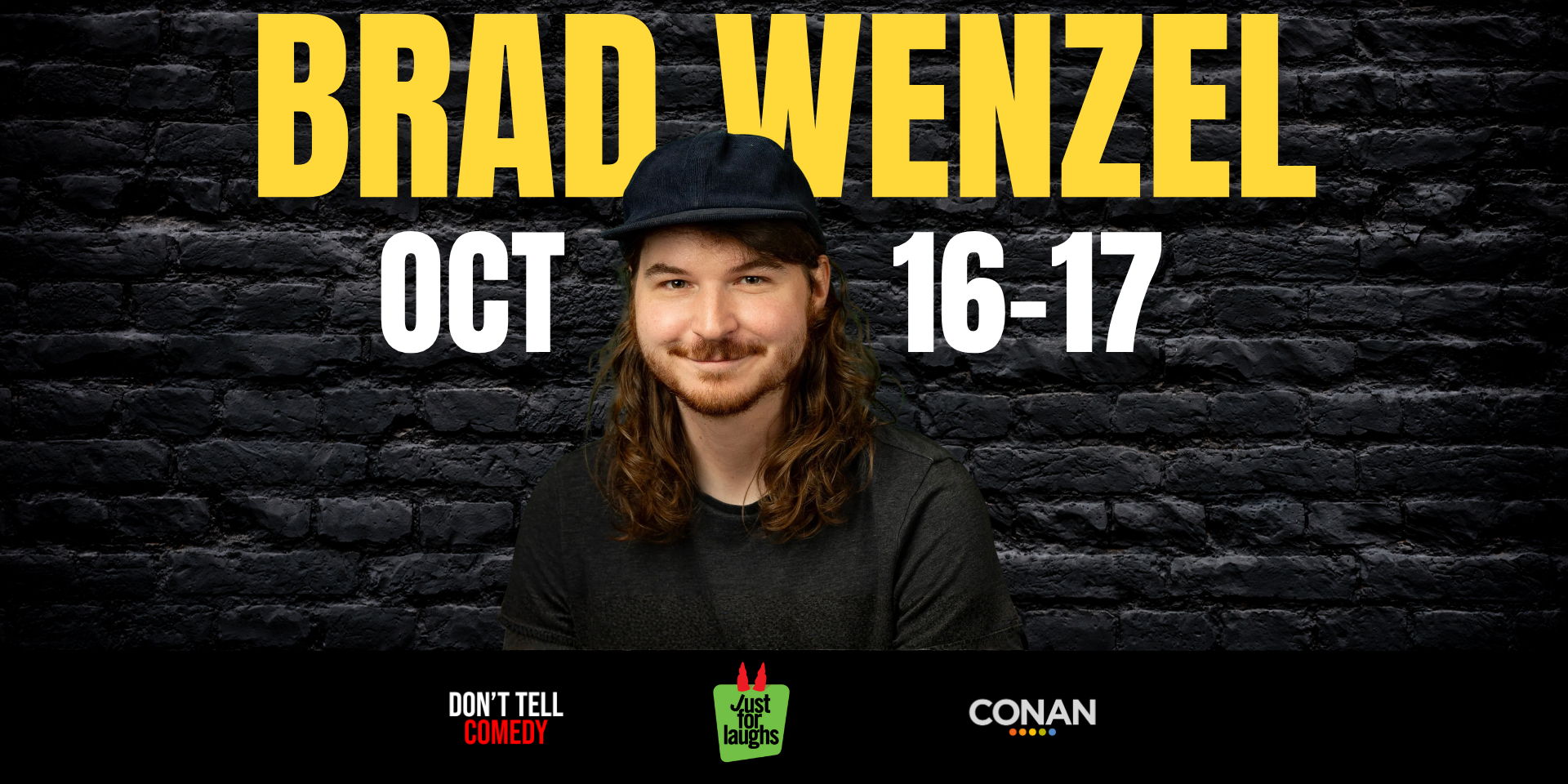 Brad Wenzel (Don't Tell, Conan) Live at Denver Comedy Underground! Plus Free Pizza promotional image