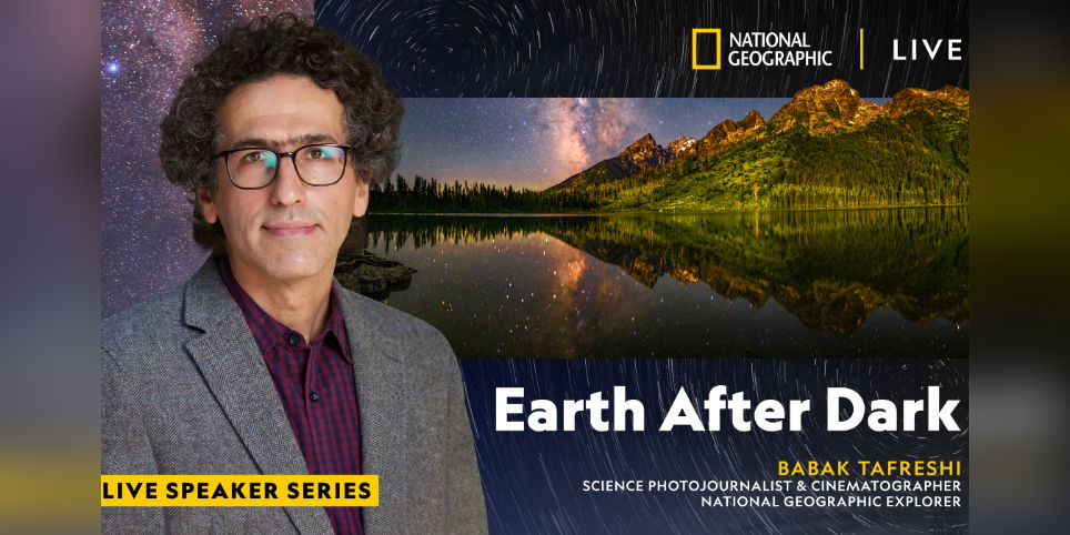 National Geographic Live Earth After Dark promotional image