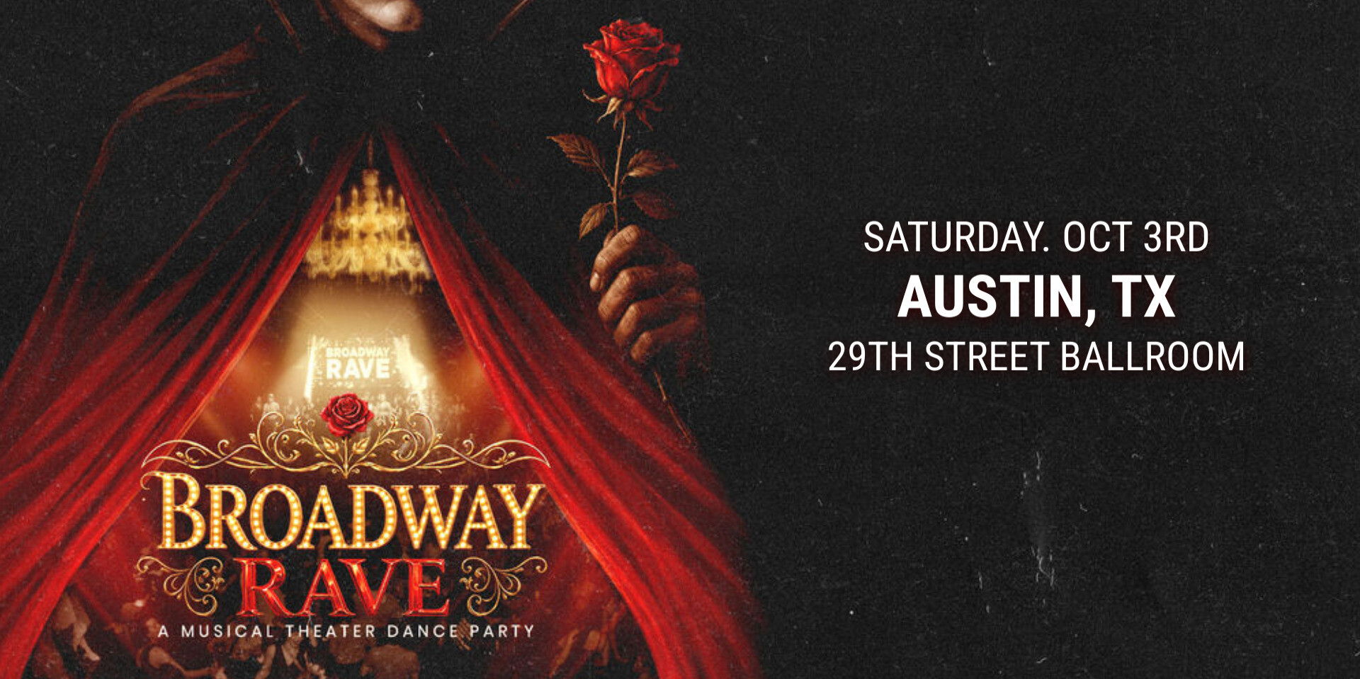 Resound Presents: Broadway Rave at 29th St Ballroom on 10/3 promotional image