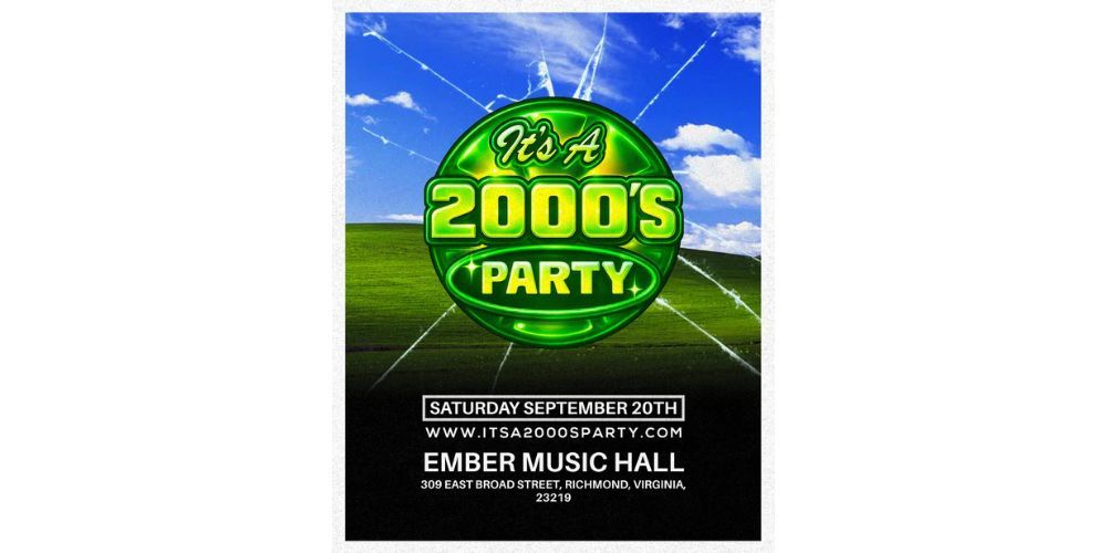 It's A 2000's Party: Richmond promotional image