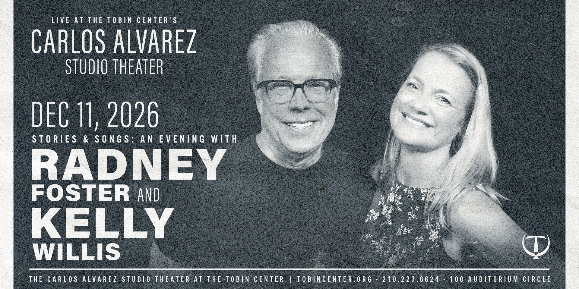 Stories & Songs: An Evening with Radney Foster & Kelly Willis promotional image