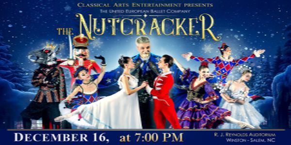 THE NUTCRACKER by The United European Ballet On 16 Dec 2026 promotional image