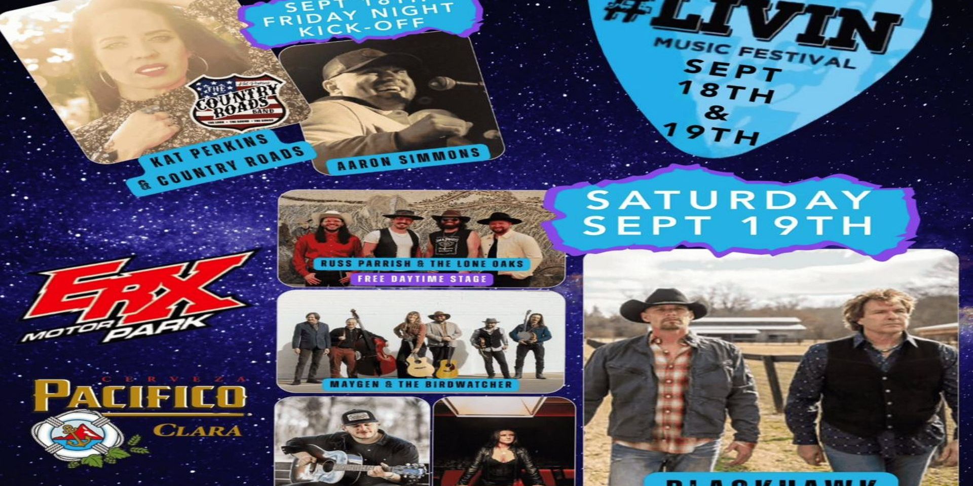 8th Annual #LIVIN Music Festival in Elk River promotional image