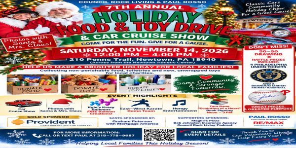 7th Annual Holiday Food and Toy Drive and Car Cruise Show promotional image