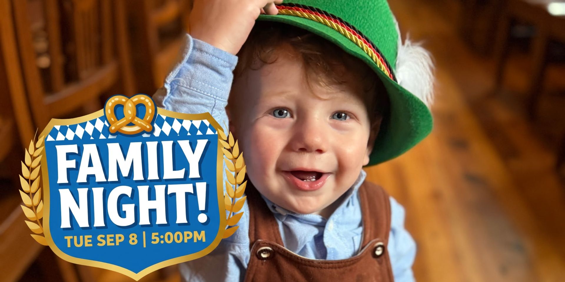 Oktoberfest Family Night at Our Häus promotional image