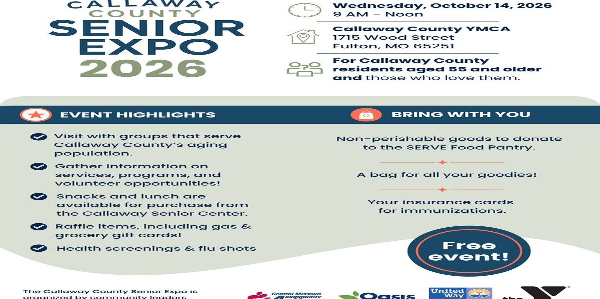 Callaway County Senior Expo 2026 promotional image