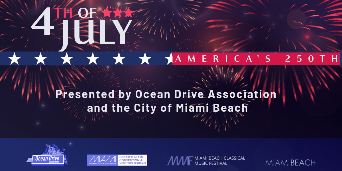 July 4th Celebration on Ocean Drive promotional image