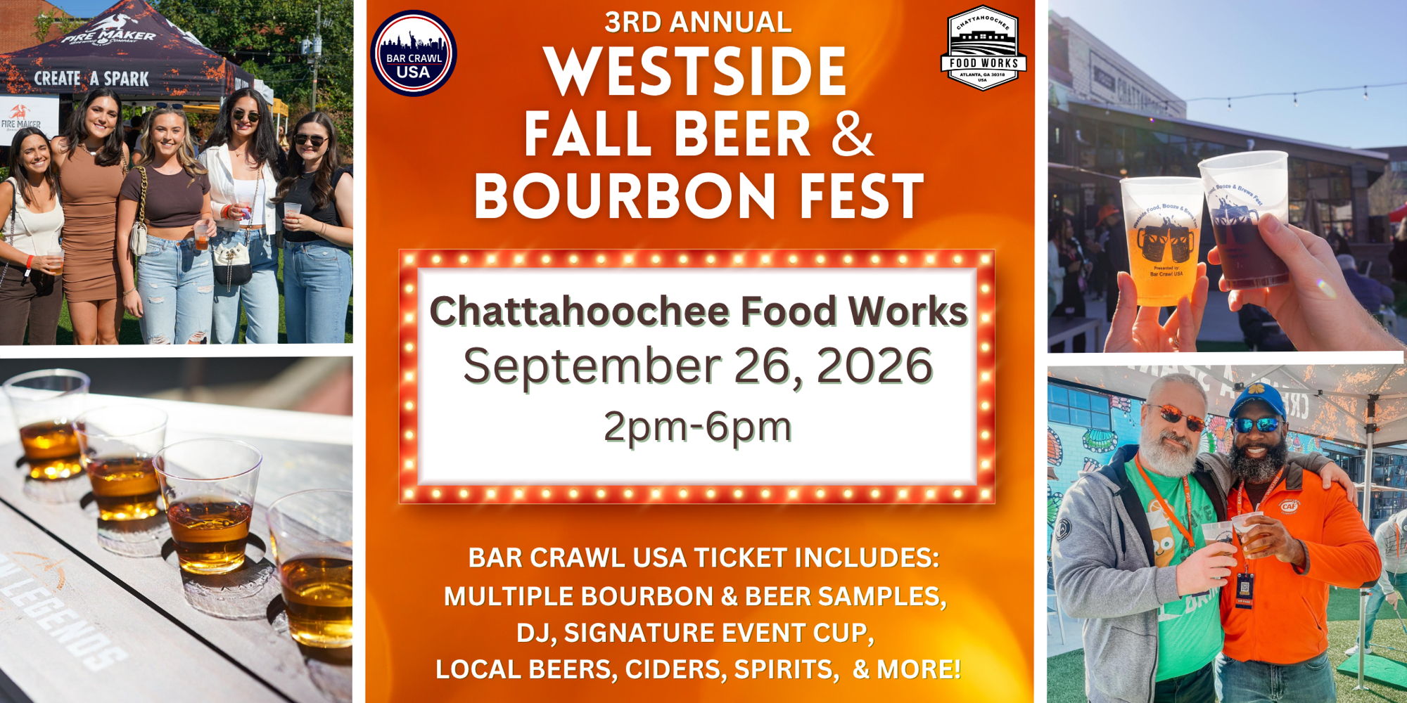 3rd Annual Westside Fall Beer & Bourbon Fest promotional image