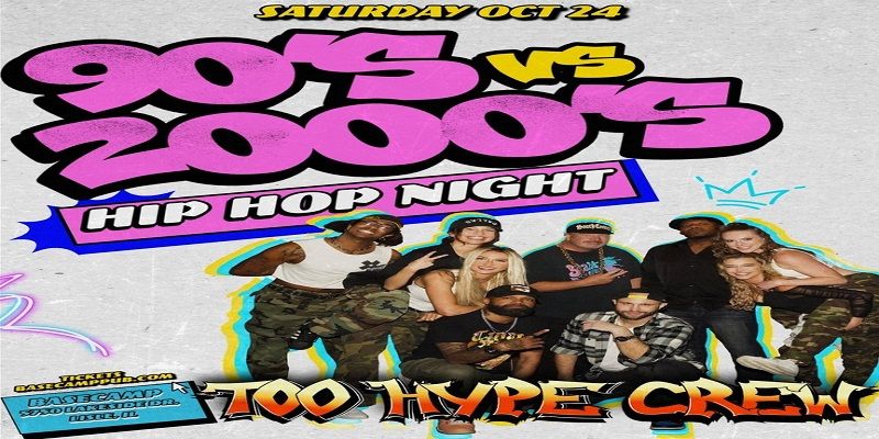 90s vs 2000s Hip Hop Dance Party With Too Hype Crew! promotional image