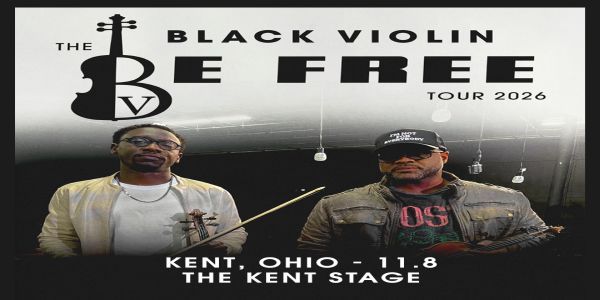 Black Violin - The Be Free Tour 2026 at The Kent Stage November 8th promotional image