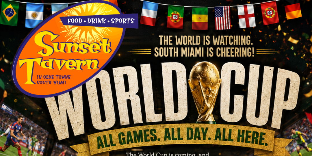 Deli Lane Cafe & Sunset Tavern is Miami's Living Room for the World Cup promotional image
