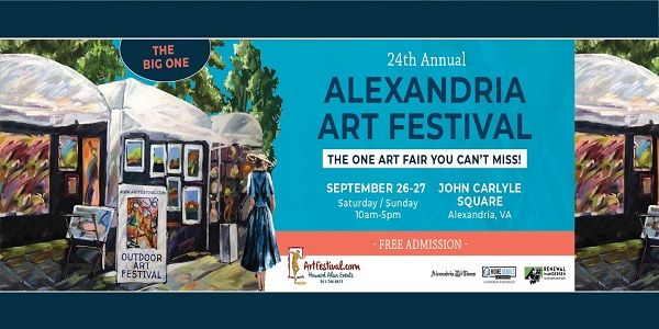 24th Annual Alexandria Art Festival promotional image