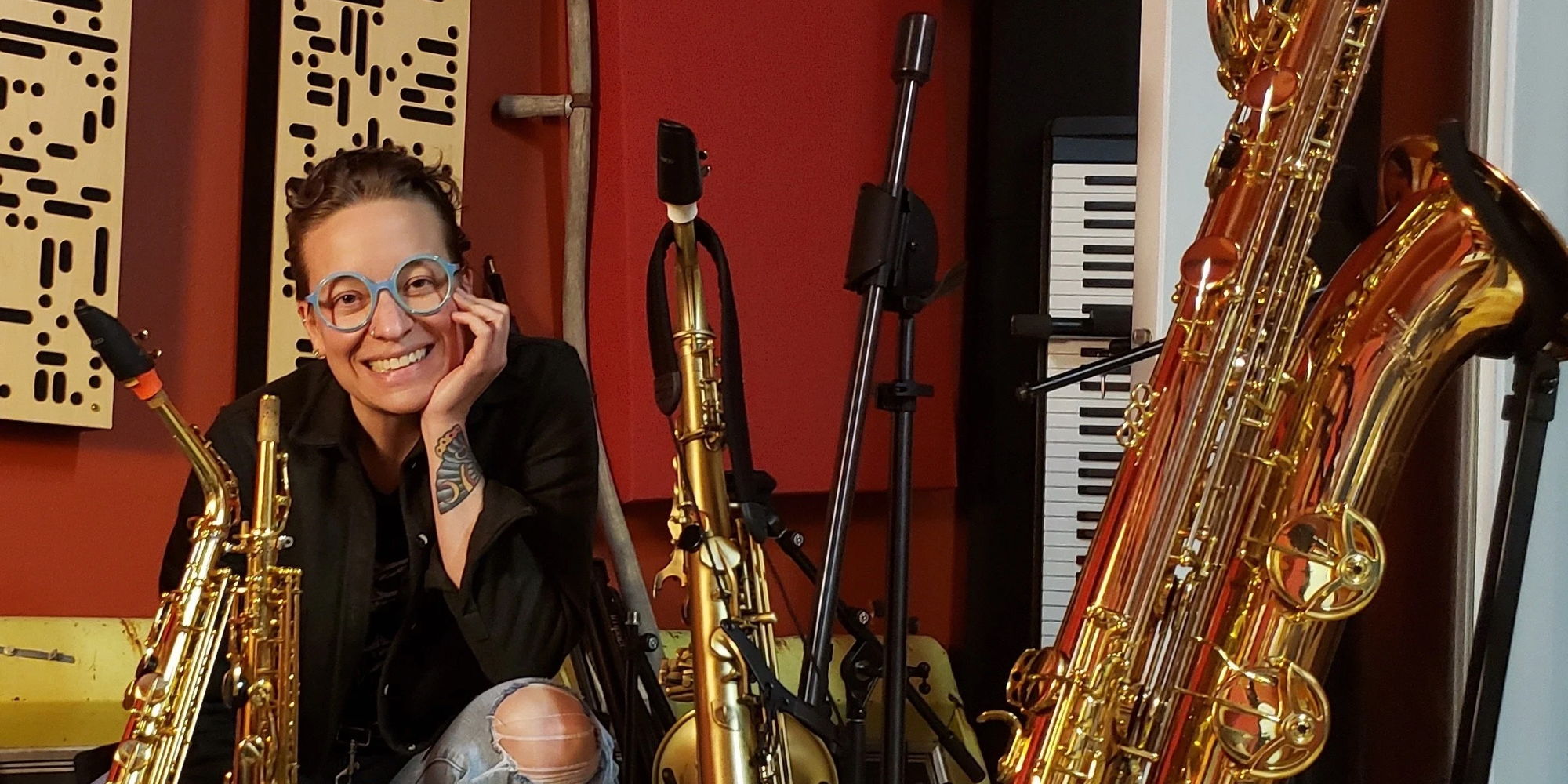 Jazz Saxophonist Kate Olson Trio promotional image