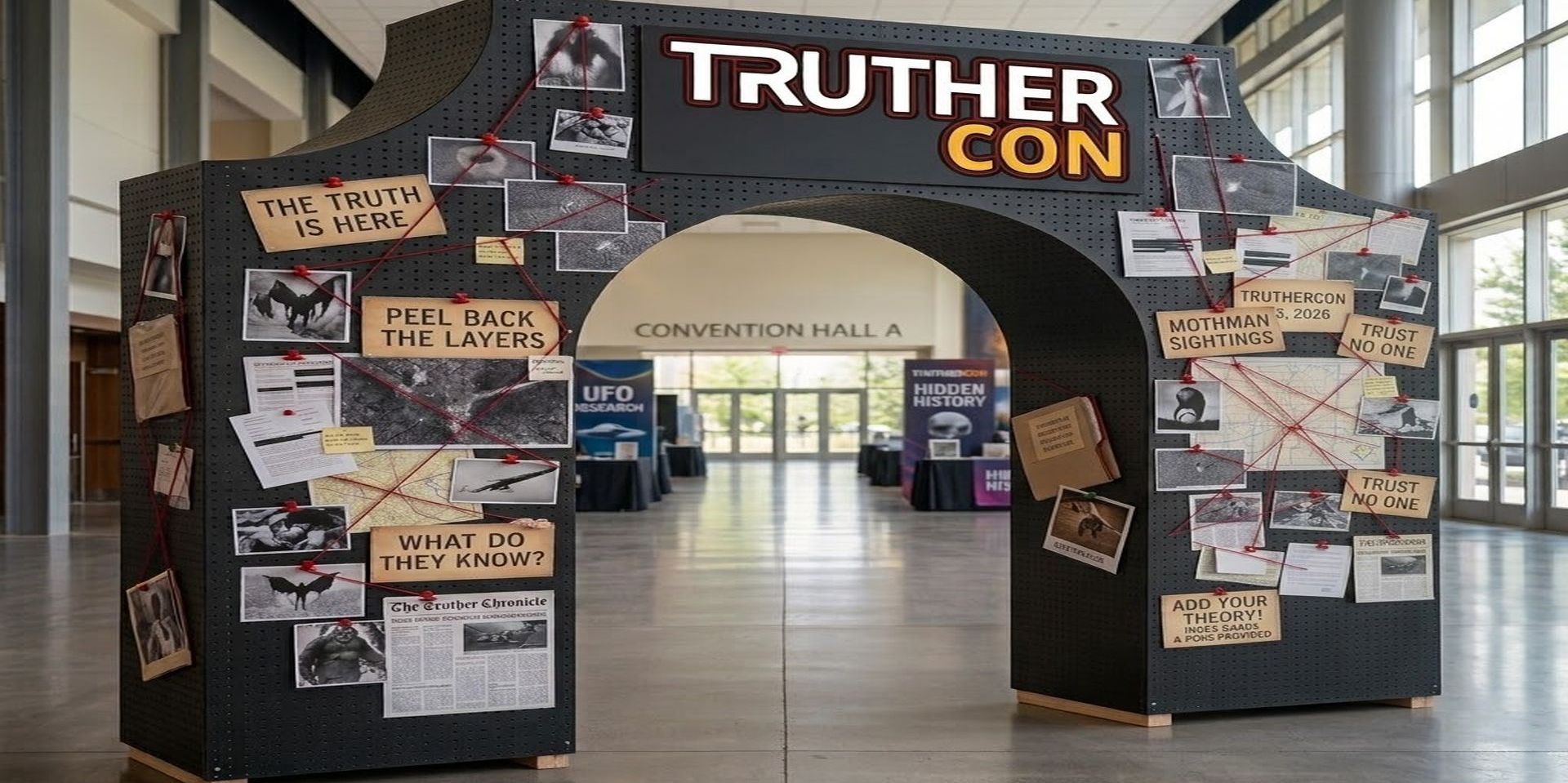 Truthercon 2026 promotional image