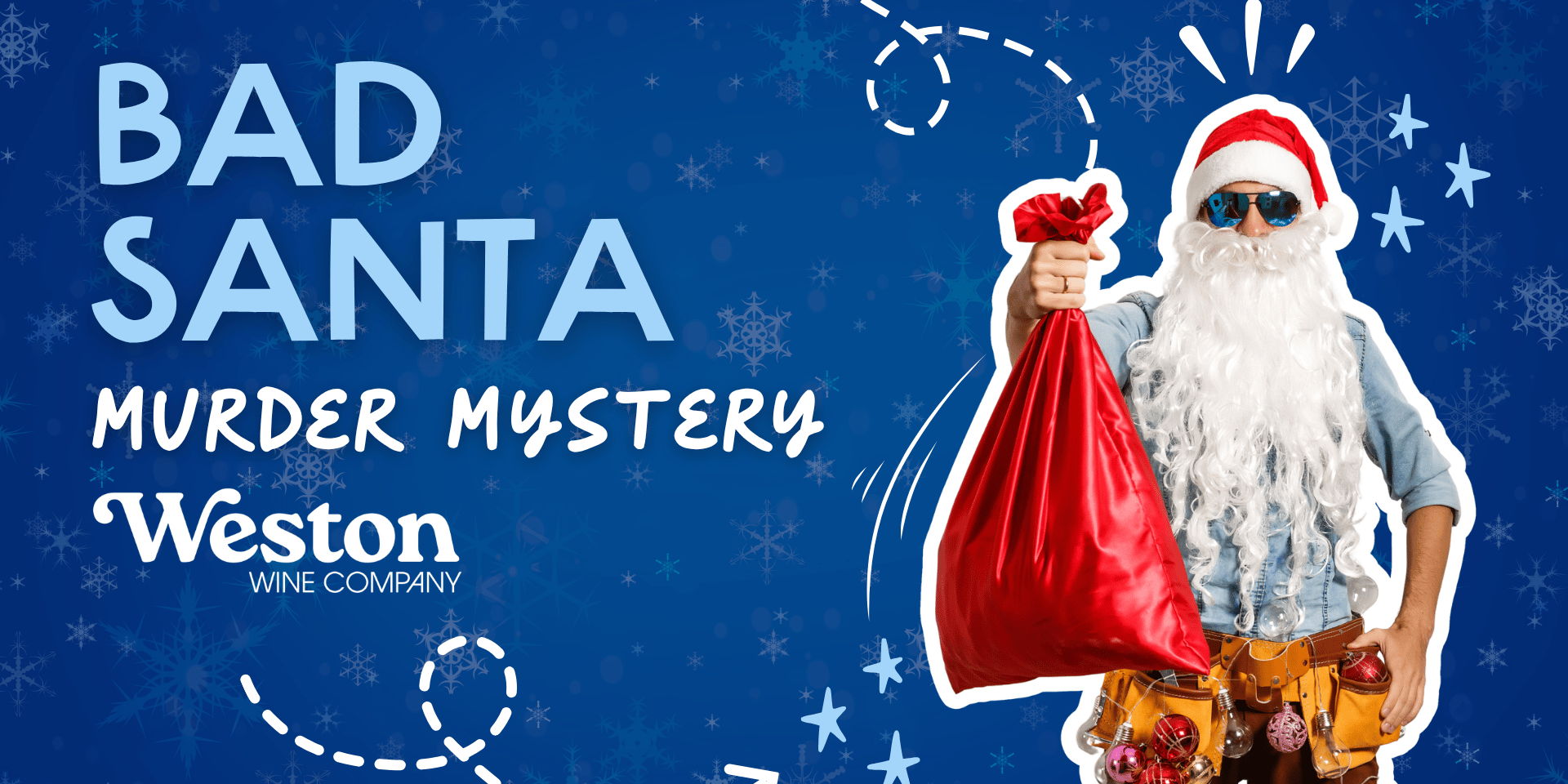 Bad Santa Mystery Party promotional image