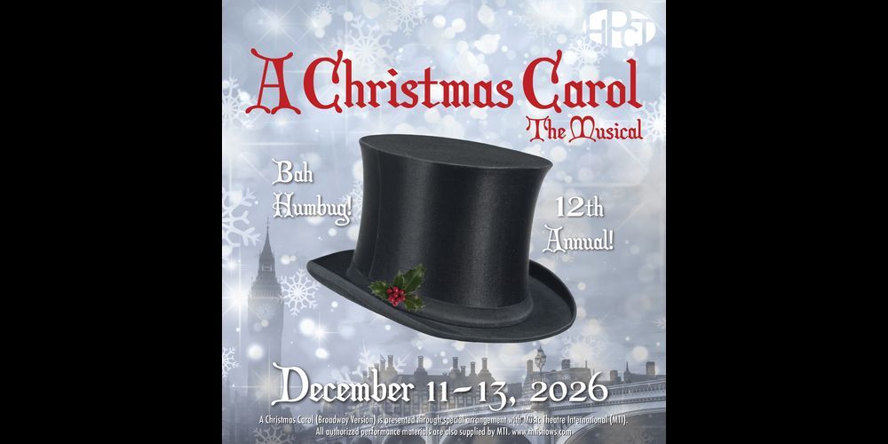 AUDITIONS - A Christmas Carol: The Musical *12th Annual* promotional image