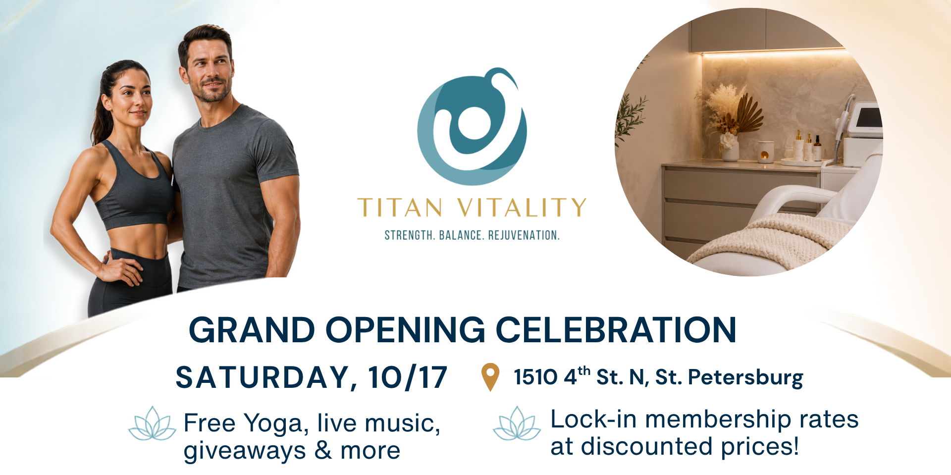 Titan Vitality Grand Opening Celebration promotional image