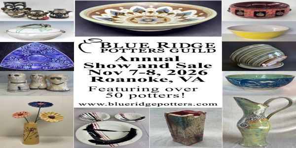 Blue Ridge Potters Guild Annual Show & Sale promotional image