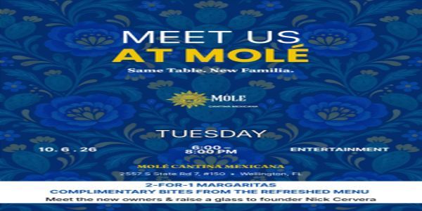 Meet Us at Mole: Same Table, New Familia! promotional image