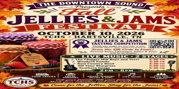 The Jellies and Jams Festival promotional image