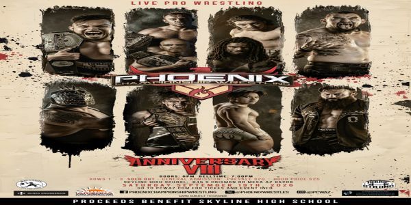 Phoenix Championship Wrestling - Anniversary VIII promotional image