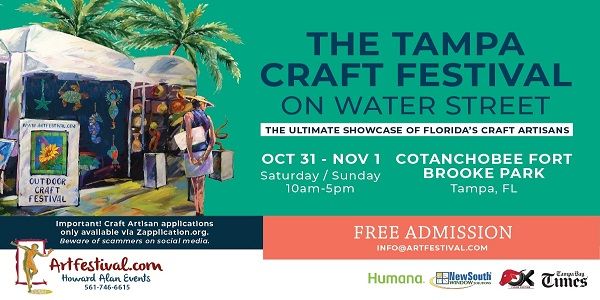 The Tampa Craft Festival on Water Street promotional image