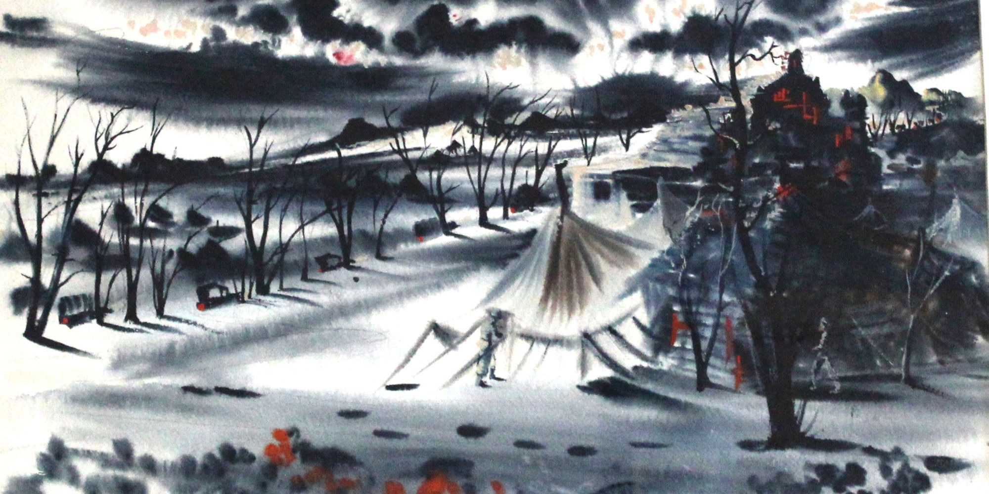 Paul Fontaine and His WWII Watercolors Curator Talk promotional image