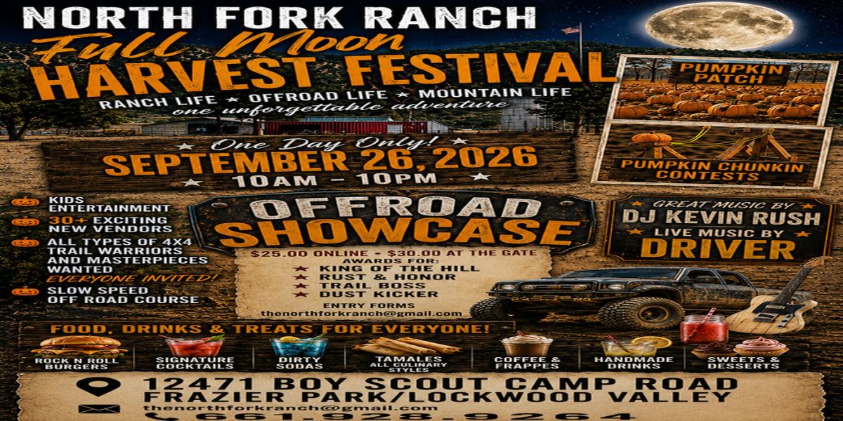North Fork Ranch Harvest Festival promotional image