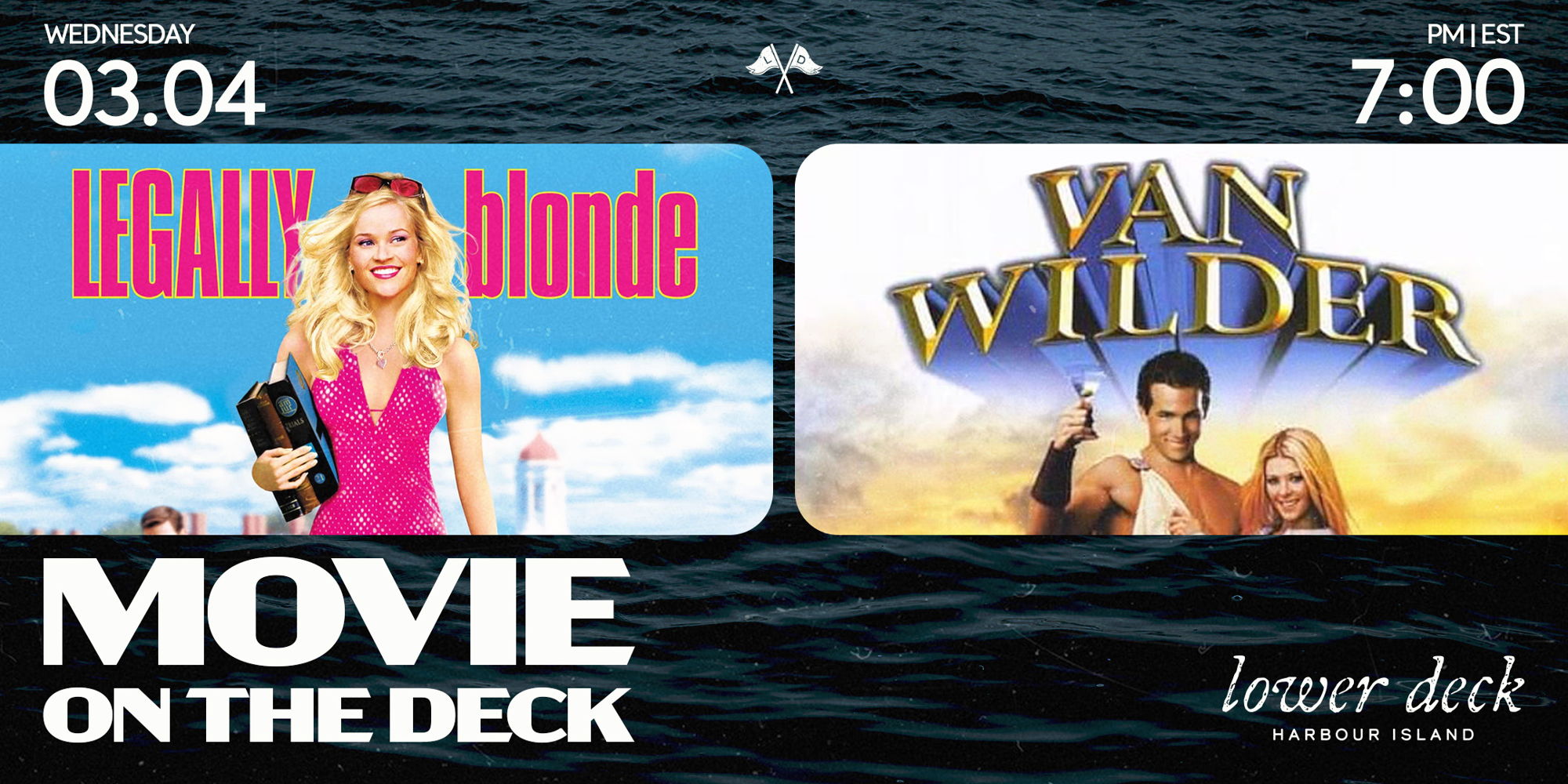 MOTD at Lower Deck: Legally Blonde and Van Wilder promotional image