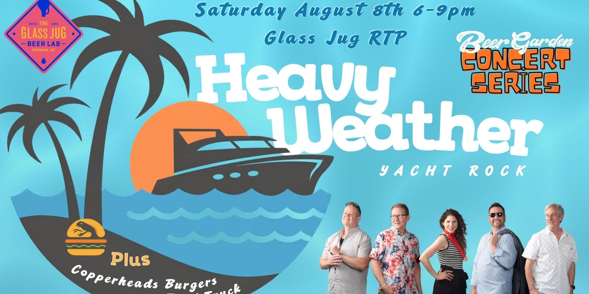 Beer Garden Concert Series with Heavy Weather promotional image