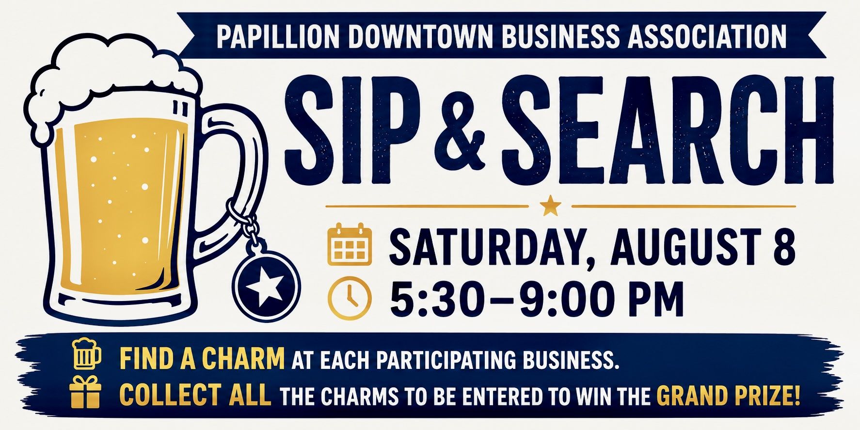 Sip & Search promotional image