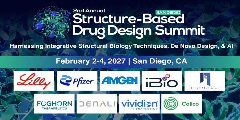 2nd Structure-Based Drug Design Summit San Diego promotional image